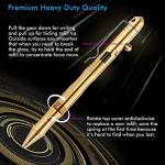 Solid Brass Bolt Action Pen for EDC and Writing