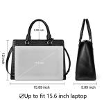 Stylish Leather Laptop Bag for Women 15.6 Inch