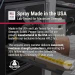 SABRE Pepper Spray with Quick Grip & Keychain