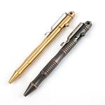 Solid Brass Bolt Action Pen for EDC and Writing