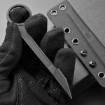 Ccanku C1104 Fixed Blade Knife D2 Blade+Stainless Steel Handle Fixed Blade Knife for Hunting, Survival, Camping Outdoor Utility Knife with K Sheath …