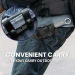 Kizer Cabox Fixed Blade Knife 3.35 Inches D2 Steel Fixed Blade Hunting Knife Micarta Handle with Sheath Pocket Knife1048A1