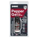 SABRE Crossfire Pepper Gel for Self Defense, Deploys At Any Angle, Maximizes Target Acquisition Against Threats, Easy Carry Belt Clip, Safety Flip Top, Max Police Strength Pepper Spray, 1.5 fl oz