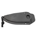 Master USA MU-1119GC Tactical Neck Knife, Black Blade, Cord-Wrapped Steel Handle, 6.75-Inch Overall, Grey Camo