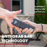 SABRE Pepper Spray & 3-in-1 Stun Gun with Flashlight and Anti-Grab Bar Technology, Self Defense Kit, 35 Bursts, 10 Ft (3 m) Range, 120 Lumens LED Light, Rechargeable Battery (Set of 2)