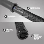 GUARD DOG SECURITY Stun Gun Flashlight - Maximum Voltage - 280 Lumens - 3 Light Functions – Rechargeable Battery - Wrist Strap