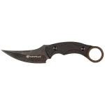 Smith & Wesson SW995 8.5in High Carbon S.S. Full Tang Karambit Knife with a 3.75in Clip Point Blade and Nylon Handle for Outdoor, Tactical, Survival and EDC