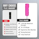 Hot Pink Personal Safety Alarm & Pepper Spray Pack