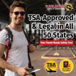 MUNIO Self Defense Keychain Kit - TSA Approved