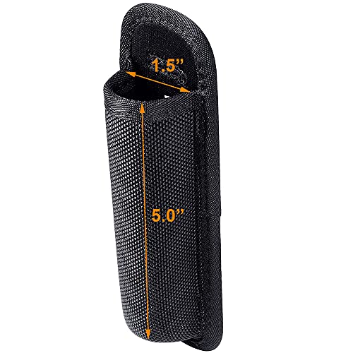 Molded Expandable Baton Holder Holds 16-Inch or 21-Inch Expandable Baton (Black Ballistic Nylon)