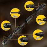 Gifts for Men, 9 in 1 Tactical Pen, Dad Gifts for Fathers Day, Father's Day Gifts from Daughter/Wife, Multitool Pen With Glass Breaker + Ballpoint + Fire Starter + Compass + Whistle + Multi-tool Head