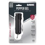 SABRE Pepper Gel with Fast Flip Top, Maximum Strength OC Spray, Snap Clip for Easy Carry and Fast Access, Finger Grip for More Accurate and Faster Aim, UV Marking Dye, 0.54 fl oz, Easy to Use Safety