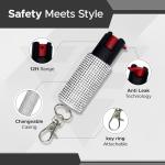 FURY Rhinestone Pepper Spray - Stylish Self Defense