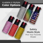 FURY Rhinestone Pepper Spray - Stylish Self Defense