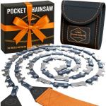 CAMPNDOOR Heavy Duty Pocket Chainsaw for Survival