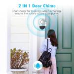 Door Window Alarms, Toeeson 120DB Pool Door Alarms for Kids Safety, Window Alarms for Home