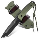 Dragon Creek Full Tang Green Fixed Blade Knife