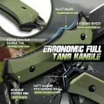 Dragon Creek Full Tang Green Fixed Blade Knife