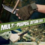 Dragon Creek Full Tang Green Fixed Blade Knife