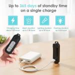 130dB Personal Safety Alarm with Strobe Light