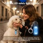 130dB Personal Safety Alarm with Strobe Light