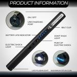 FIGHTSENSE Pain Pen Stun Gun with Flashlight & Spray