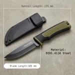 Alpedge Tactical Knife with Rotating Belt Sheath
