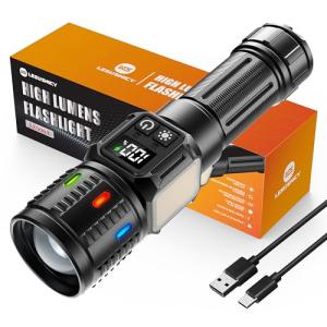 Rechargeable 2000 Lumens Bright LED Flashlight