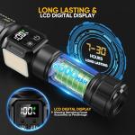 Rechargeable 2000 Lumens Bright LED Flashlight