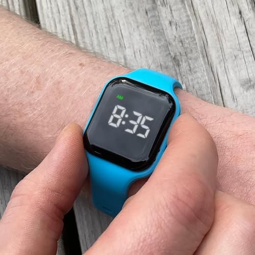 CADEX Vibrakidz - Rechargeable 15 Alarm Vibrating Reminder Watch with Interval Timer - 3 Straps Included