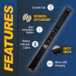 Streetwise Hot Rod Stun Gun Pen with Lights