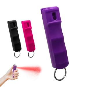 FURY Police Strength Fliptop Pepper Spray - Purple