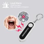 HOARDANM Women's Safety Alarm Keychain with LED Light
