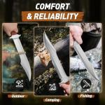 Purplebird 16.5" Heavy Duty Bowie Machete Knife