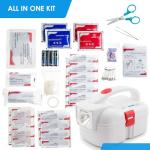 Primacare Emergency Flashlight First Aid Kit