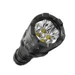 Nitecore P20iX Tactical Flashlight, 4000 Lumen USB-C Rechargeable High Lumen Super Bright with LumenTac Organizer