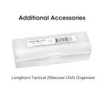 Nitecore P20iX Tactical Flashlight, 4000 Lumen USB-C Rechargeable High Lumen Super Bright with LumenTac Organizer