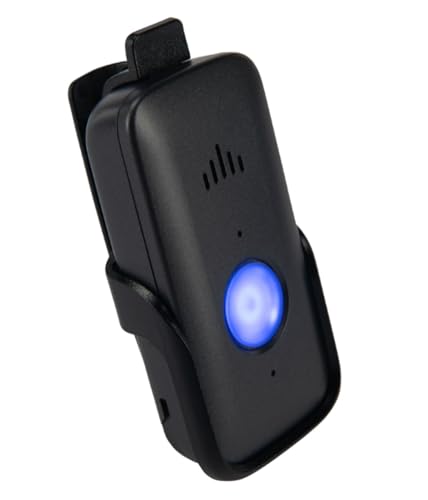 Safety+ 4G Medical Alert System: Fall Detection, GPS Location, 24/7 Monitoring, Mobile Caregiver App, Small, Lightweight-Call to Activate Wireless Call Button, Personal Safety, Wearable Panic Button