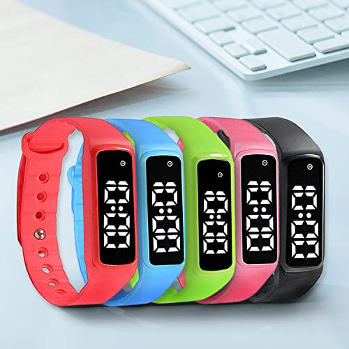 Smart School Educational Products Sensory Wrist Timer for Kids, Teachers, Students, Simple Reminder Watch with Silent Alarm Clock Wristband, Classroom Countdown (Green)