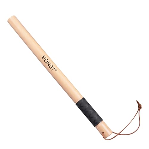 EONST Wooden Tire Thumper - Fish Bat - Tire Thumper for Truckers - Weighted with Extra Grip Tire Checking Bat - Durable Personal Mini-Defense bat Martial Arts Weapons.