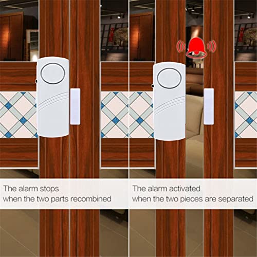 Door Window Alarm, 90DB Door Alarms for Kids Safety, Wireless Sensor Door Window Burglar Alarm-Window Pool Alarms for Home, 15 Pack