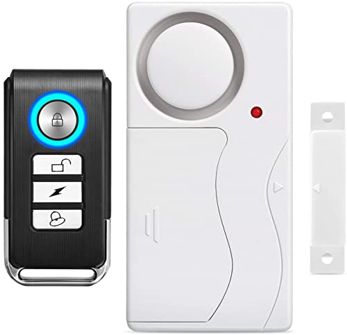 wsdcam Door Alarm Wireless Anti-Theft Remote Control Door and Window Security Alarms
