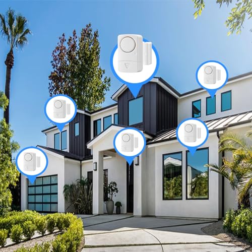 Door Alarm Sensor Window Alarms for Home Security Kids Burglar Safety System