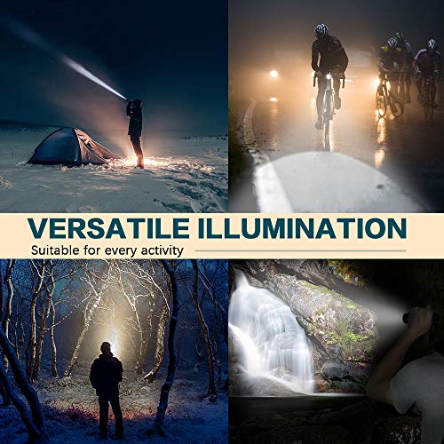 2 Pack Military Grade Tactical Flashlights - 3000 Lumens