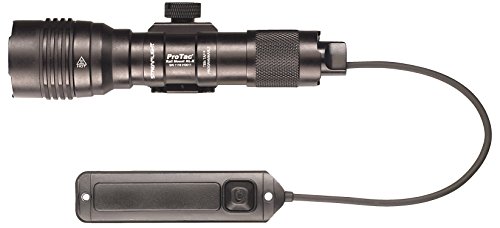 Streamlight 88066 ProTac Rail Mount HL-X 1000-Lumen Multi-Fuel Weapon Light with Remote Switch, Tail Switch, Clips, and CR123A Batteries, Box, Black