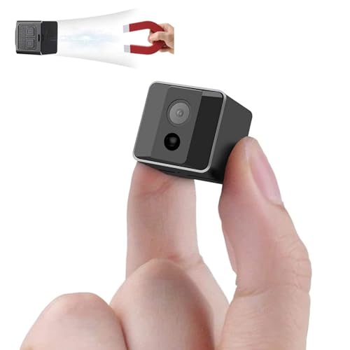 ehomful Wireless Camera HD 1080P Mini Hidden Spy Camera Portable Small Nanny Cam Surveillance Cameras for Home Security Indoor/Outdoor Small Sized