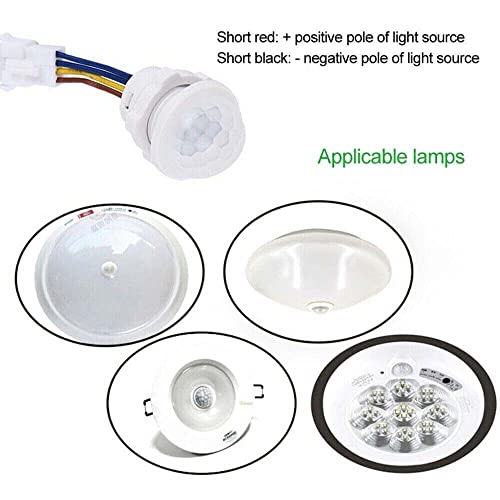 5/10Pcs PIR Infrared Motion Sensor Detector Smart Switch 110V Light Switch Auto (5pcs)