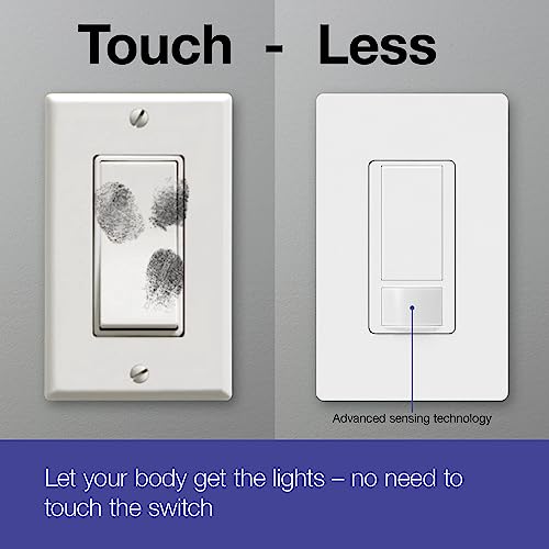 Lutron Maestro Motion Sensor Switch | 2 Amp, Single Pole | MS-OPS2-WH | White