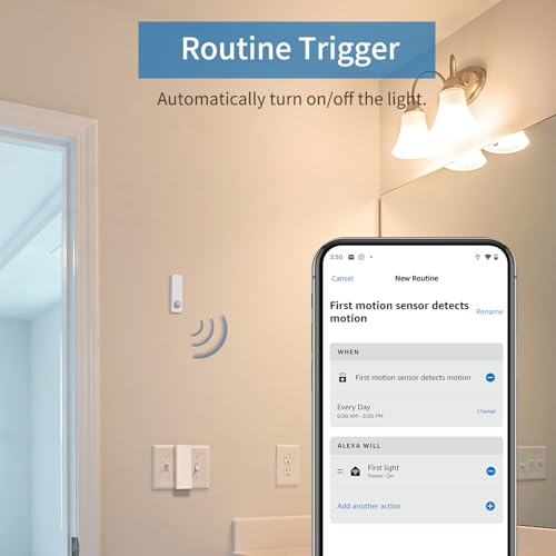 THIRDREALITY Zigbee Motion Sensor 2 Pack, Zigbee Hub Required, Pet Friendly, Work with Home Assistant,SmartThings, Aeotec,Homey, Hubitat or Echo Devices with Built-in Zigbee hub
