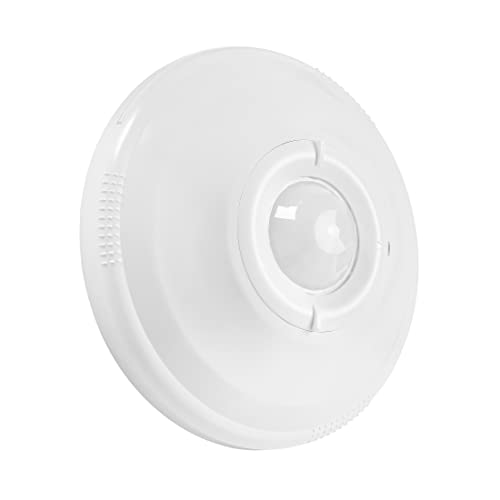 Maxxima Ceiling Mount 360 Degree PIR Occupancy Sensor - Hard-Wired Motion Sensor, LED Compatible, Commercial or Residential Automatic Sensing Solution for Indoor Use at Max Height 15ft, 120-277V